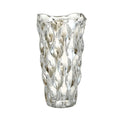NNEAGS 29cm Glass Clear Vase Crystal VASE Thick Modern Home Decor-0