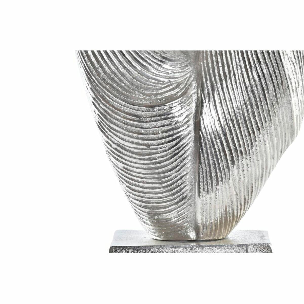Decorative Figure DKD Home Decor 20 x 9 x 44 cm Abstract Silver Modern-1