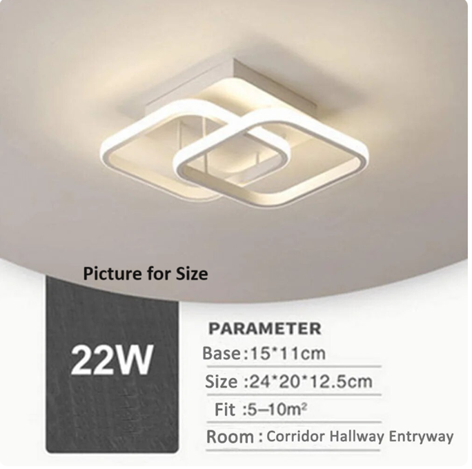 Modern LED Ceiling Light for Stylish Home Illumination-2